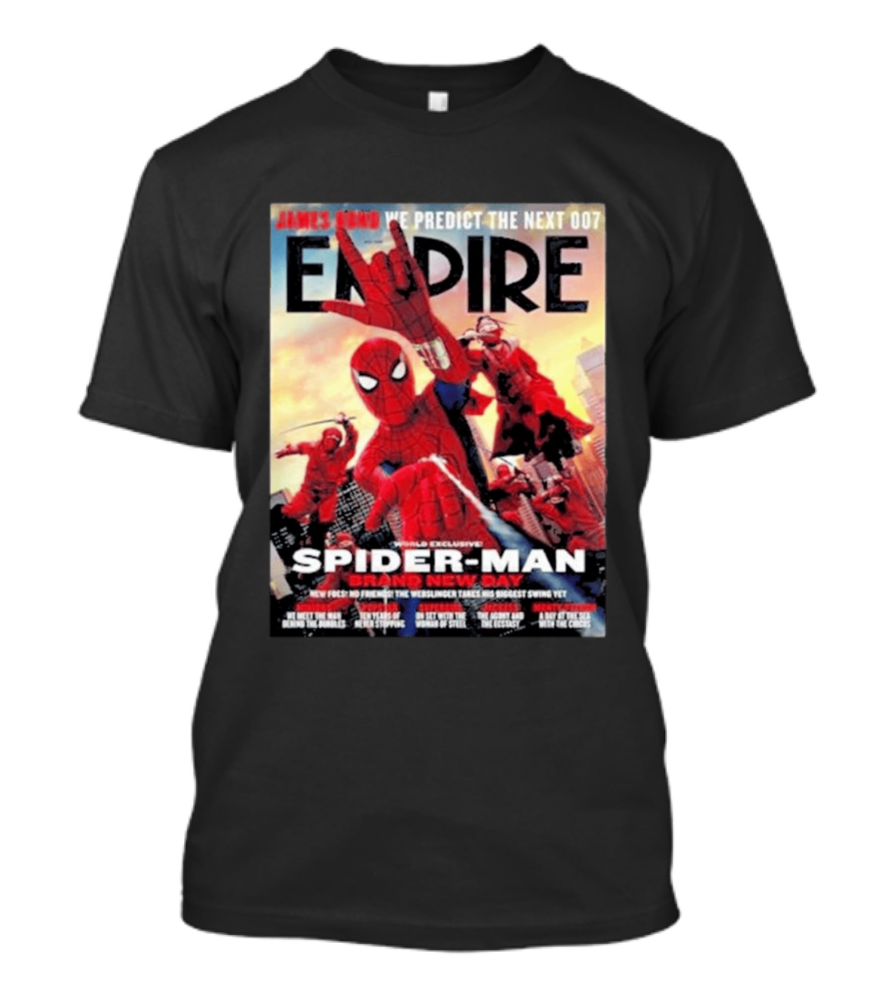 Empire Magazine Spider Man Brand New Day The Webslinger Takes His Biggest Swing Yet T-Shirt