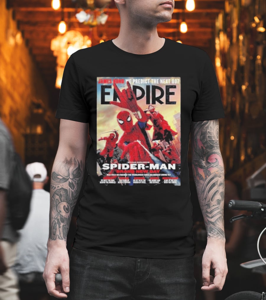 Empire Magazine Spider Man Brand New Day The Webslinger Takes His Biggest Swing Yet T-Shirt