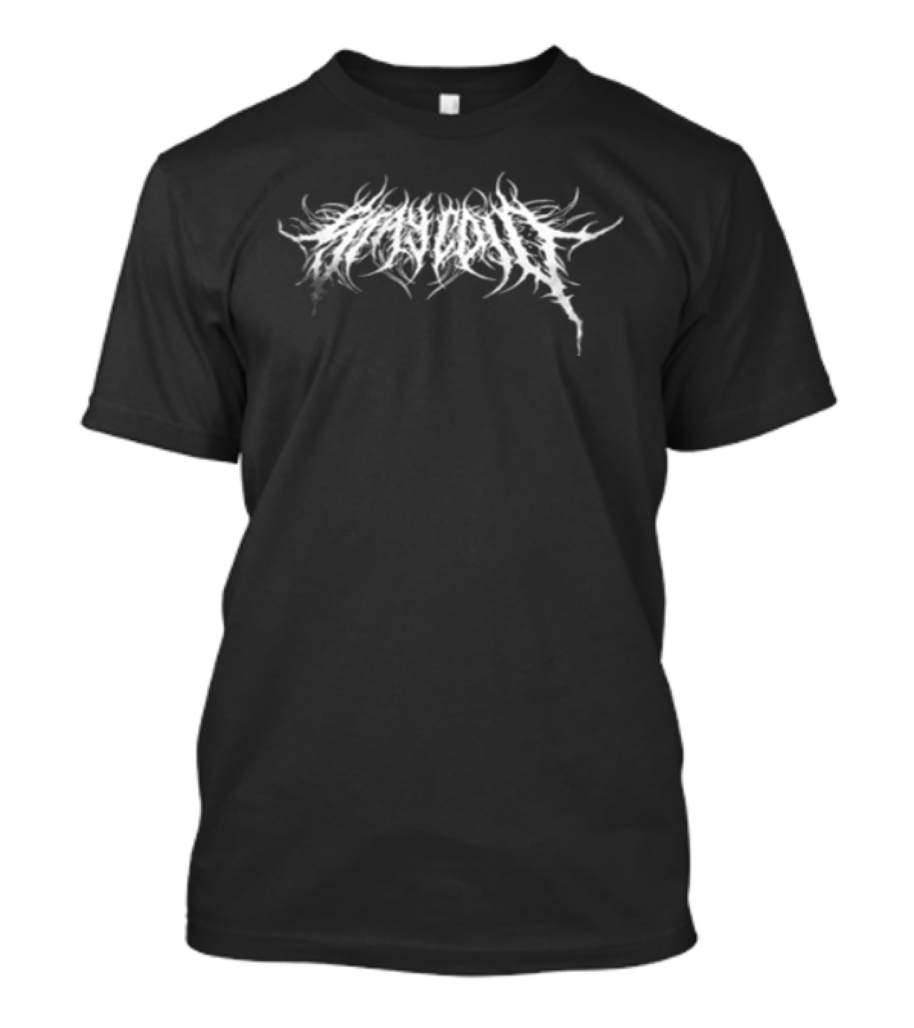 Stay Cold Venom Arc Regular Distorted Text Style In White And Black T-Shirt