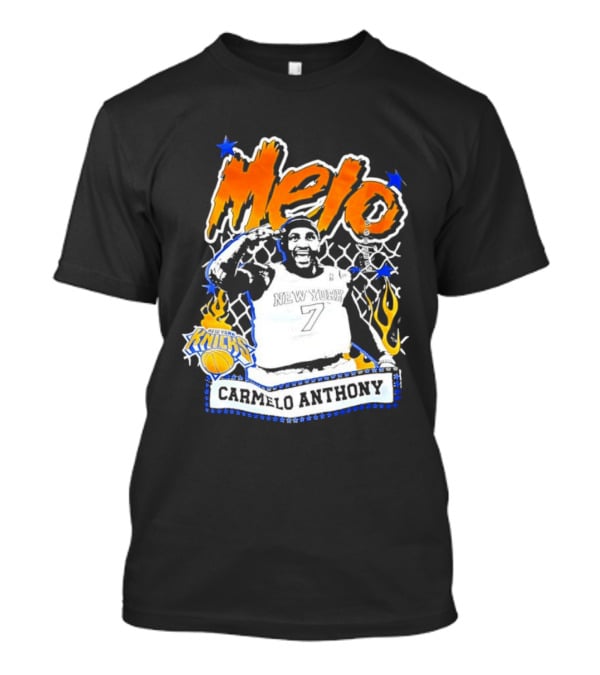 Melo Carmelo Anthony New York Knicks Basketball Star T-Shirt