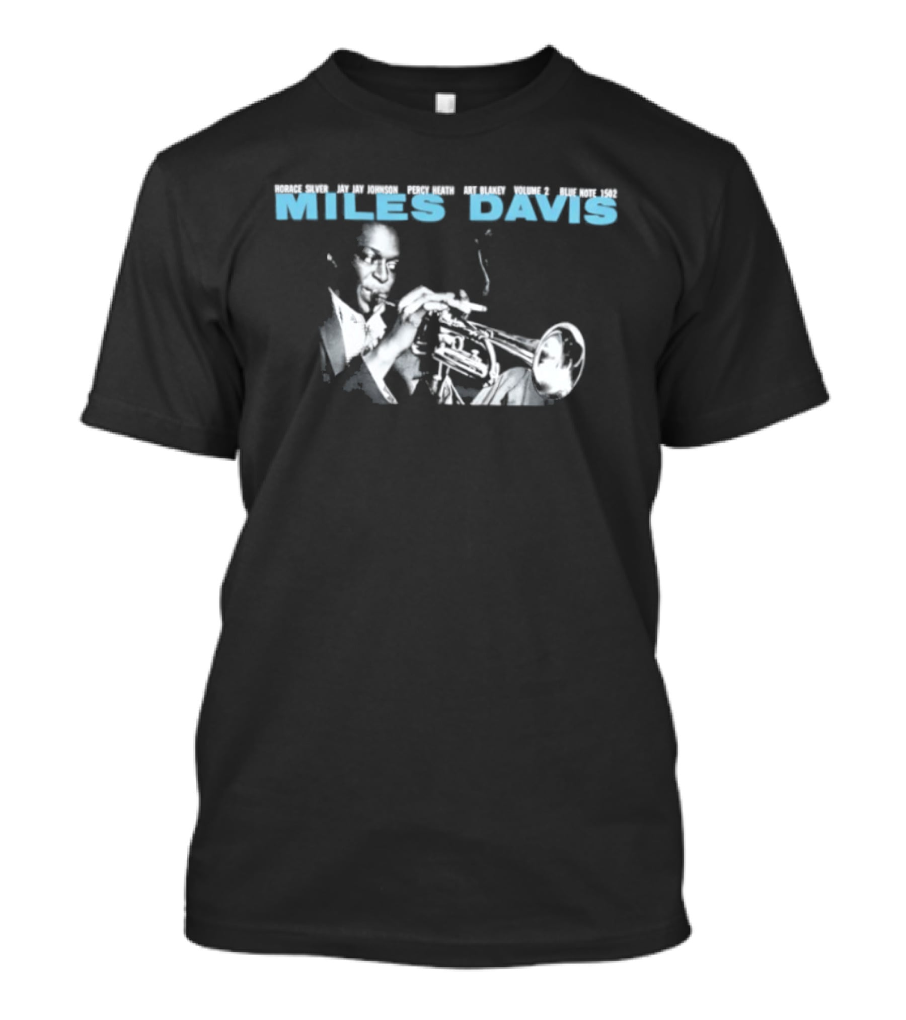 Miles Davis Volume 2 Album Cover Series Trumpet Player T-Shirt