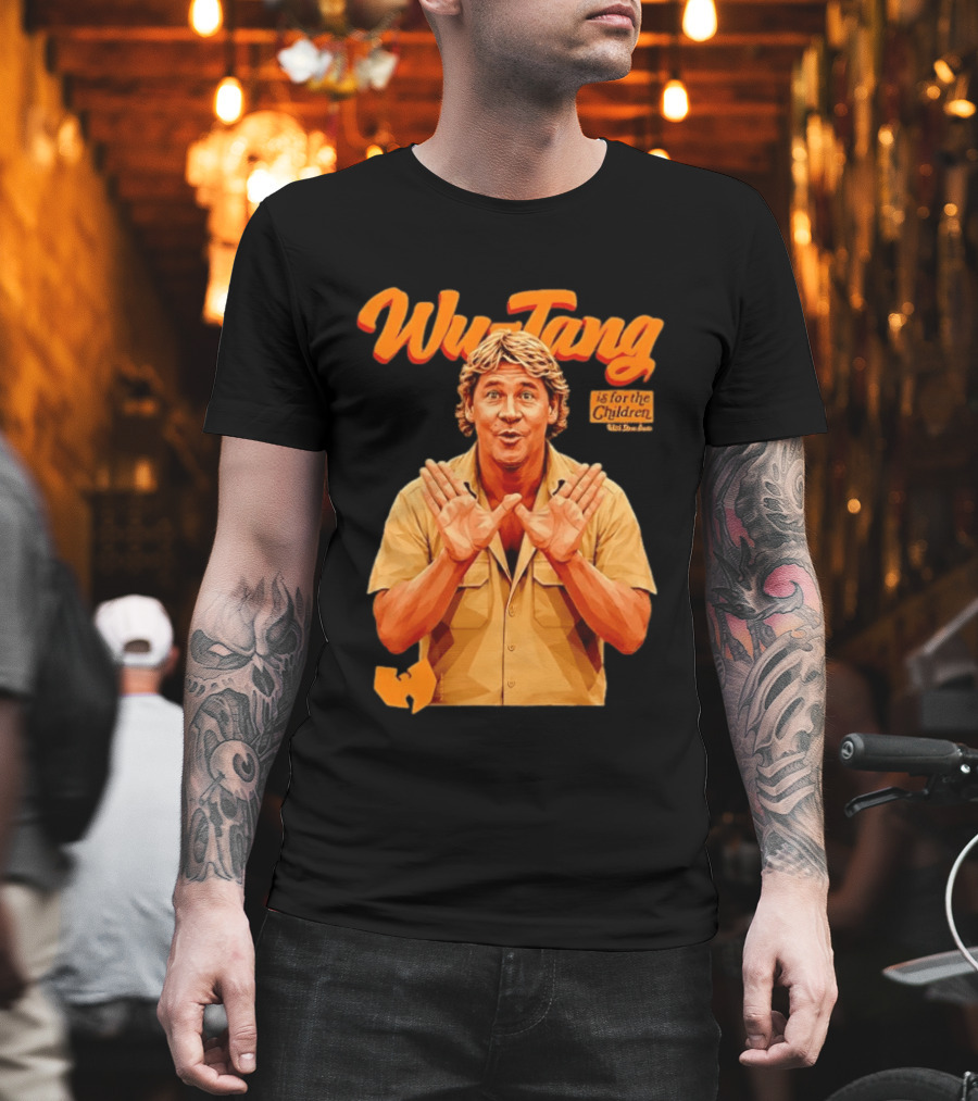 Wu Tang Is For The Children Steve Irwin T-Shirt