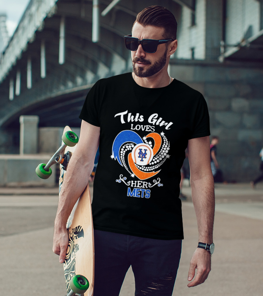 This Girl Loves Her New York Mets T-Shirt