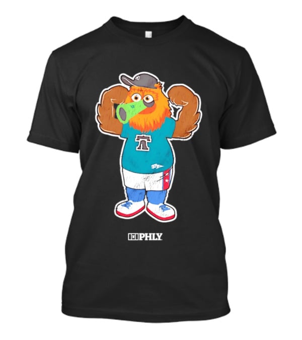 Phillie Phanatic Peashooter Phillies Eagles Plants Vs Zombies Mashup PHLY Fan T-Shirt