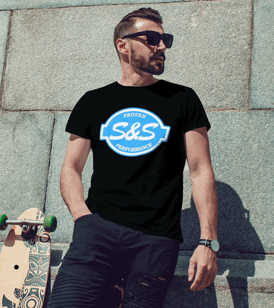 Proven S&S Performance Oval Blue T-Shirt