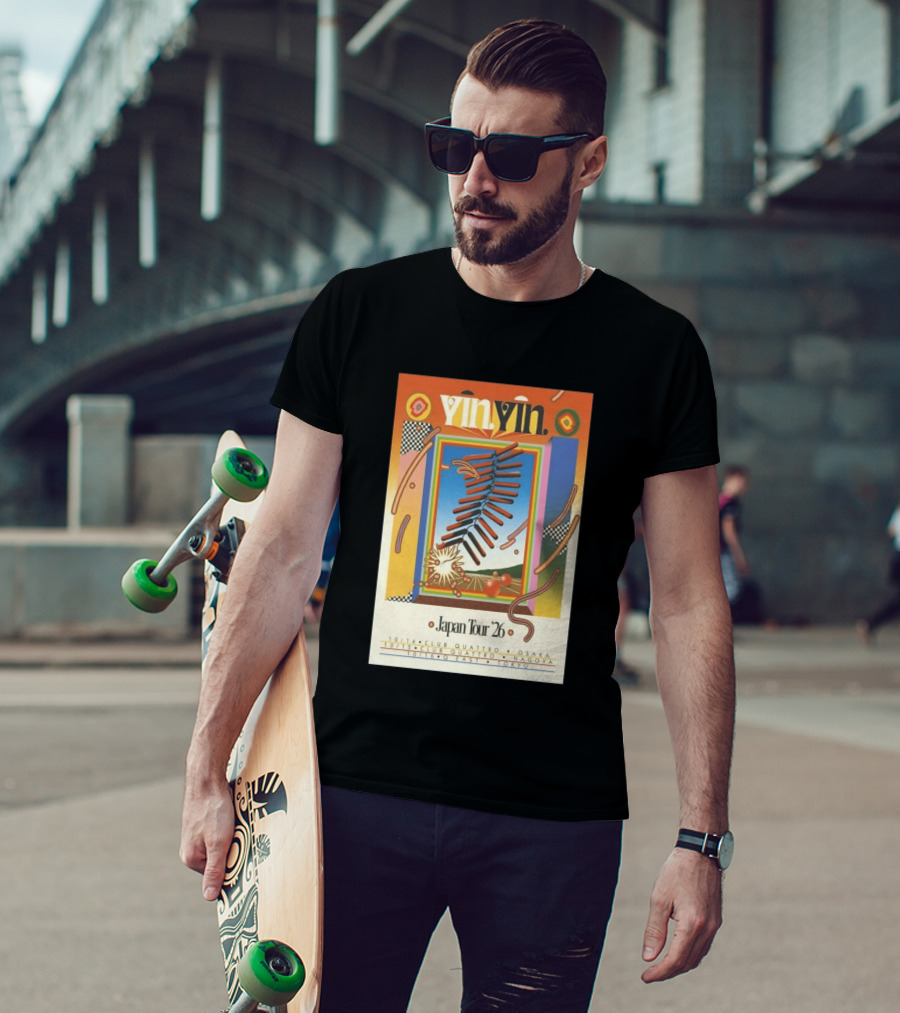 YinYin Japan Tour 2026 Club Quattro Osaka Nagoya Tokyo T-Shirt