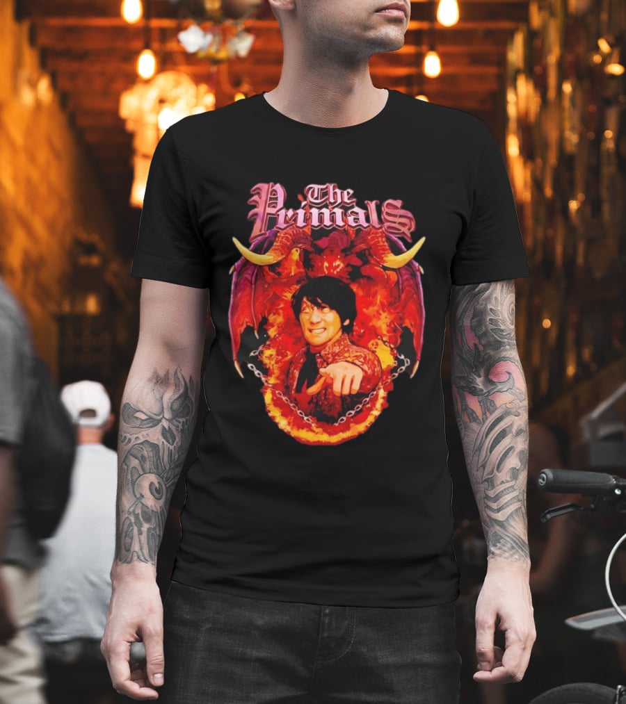 The Primals Naoki Yoshida Yoshi P Final Fantasy XIV Eorzea Square Enix Flame T-Shirt