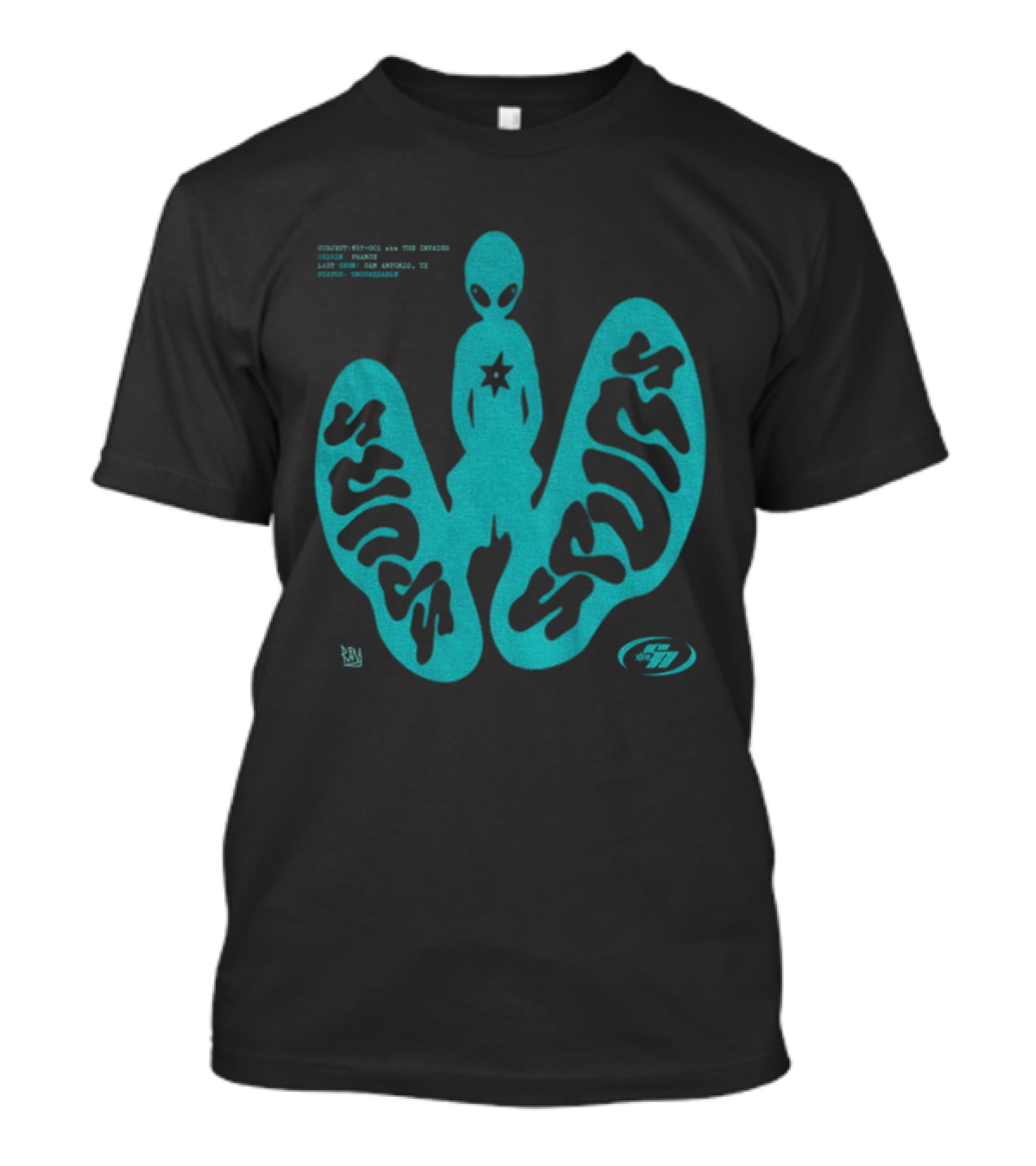 Alien Victor Wembanyama San Antonio Spurs Basketball UFO Subject Aka The Invader 2026 T-Shirt