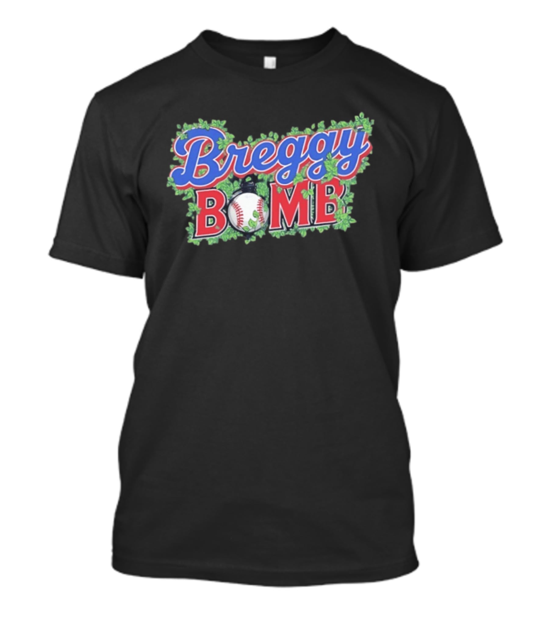 Breggy Bomb Baseball Clover Leaf Chicago T-Shirt