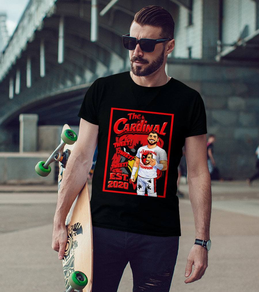 The Cardinal Tweet Tweet Tweet Est 2020 Lick Thompson T-Shirt
