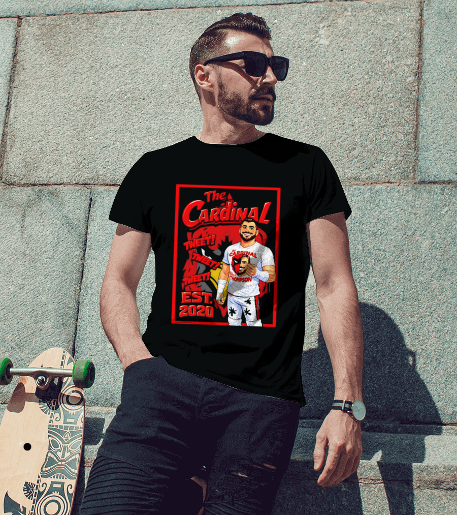 The Cardinal Tweet Tweet Tweet Est 2020 Lick Thompson T-Shirt