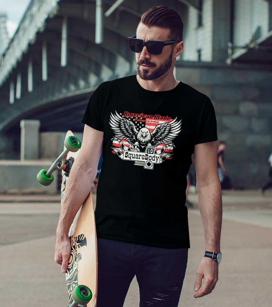American Made Interior Products SquareBody 10 Knish Kustomz Eagle T-Shirt