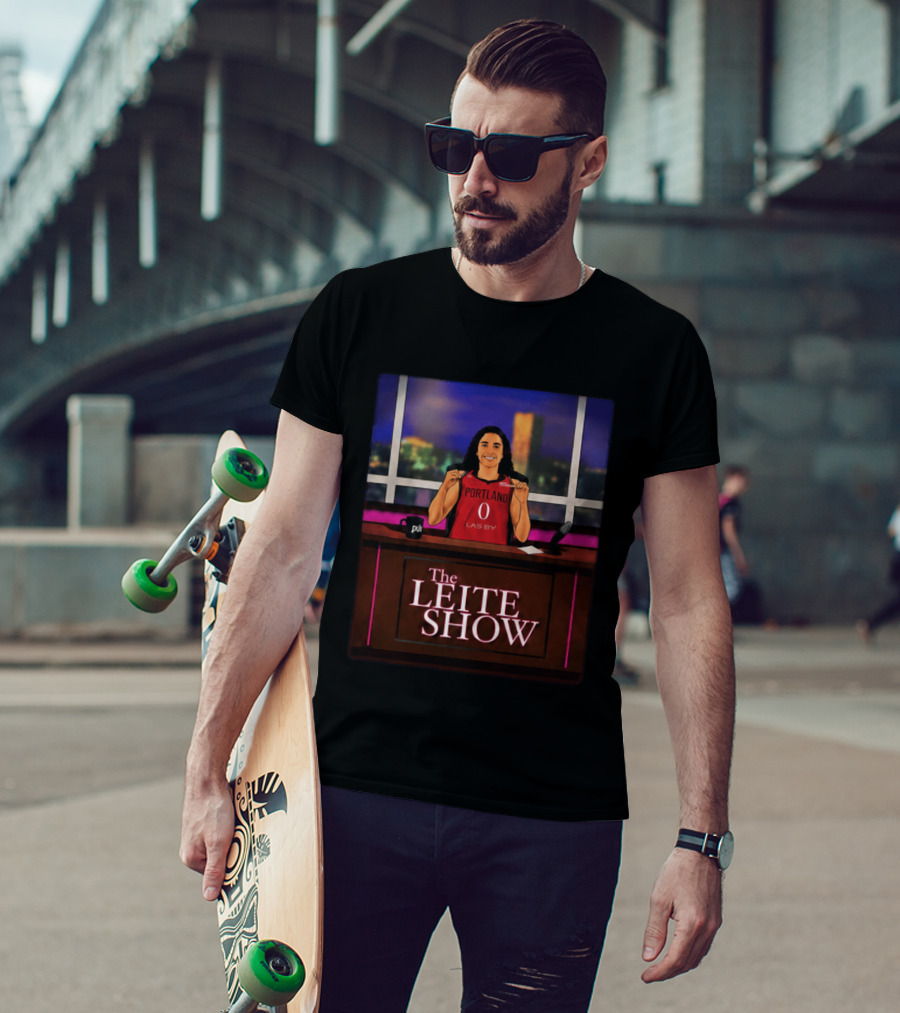 The Leite Show Portland LASB Fire Sarah Ashlee Barker T-Shirt