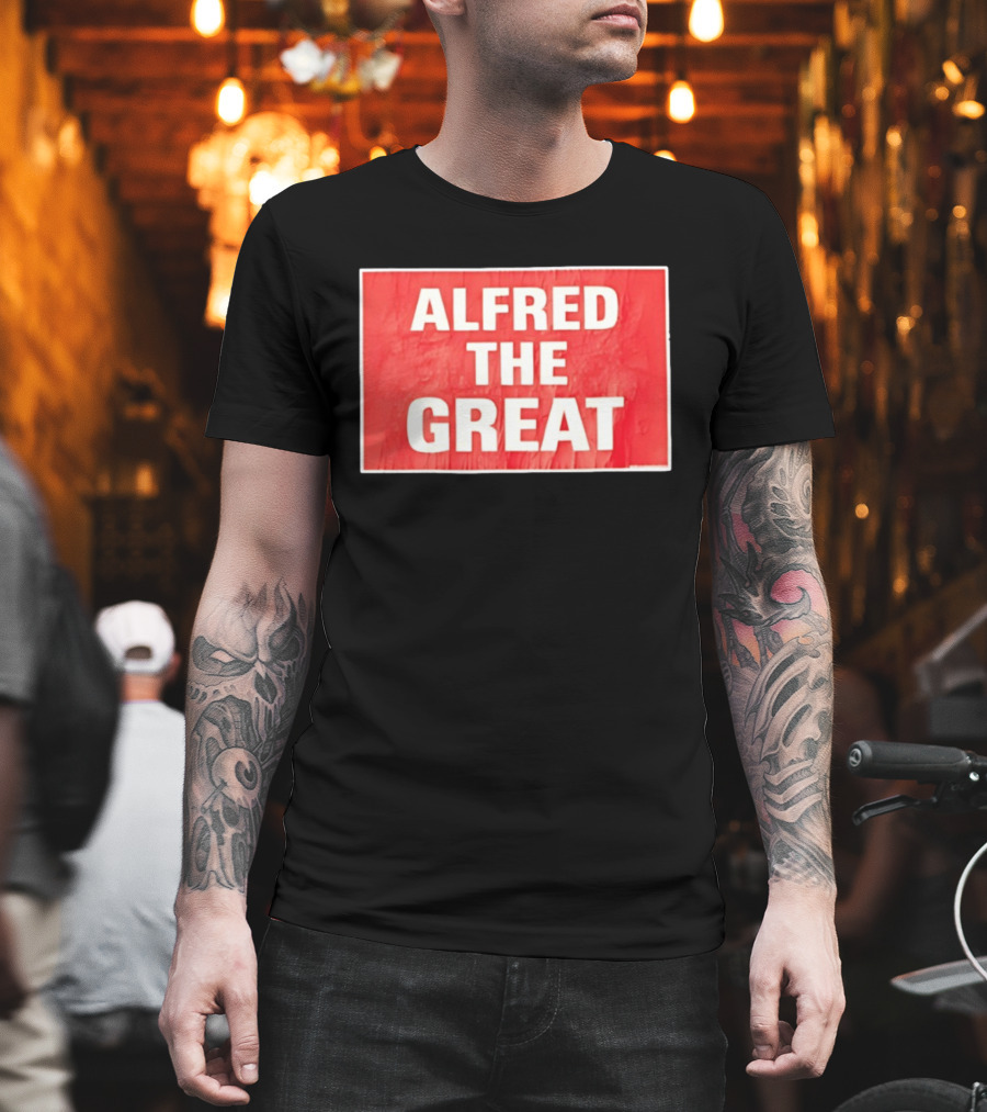 Alfred The Great Bold Red T-Shirt