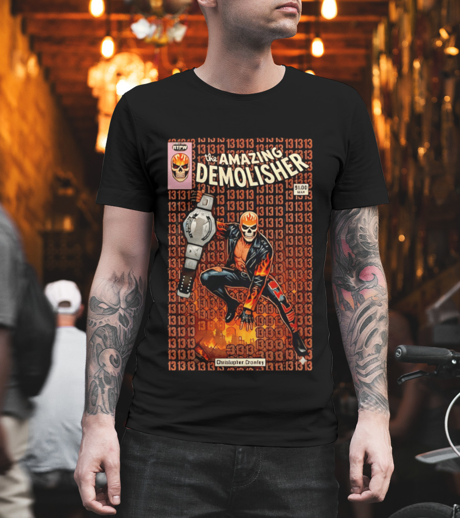 Ghost Rider The Amazing Demolisher Comic Cover Christopher Danley 13 13 13 T-Shirt