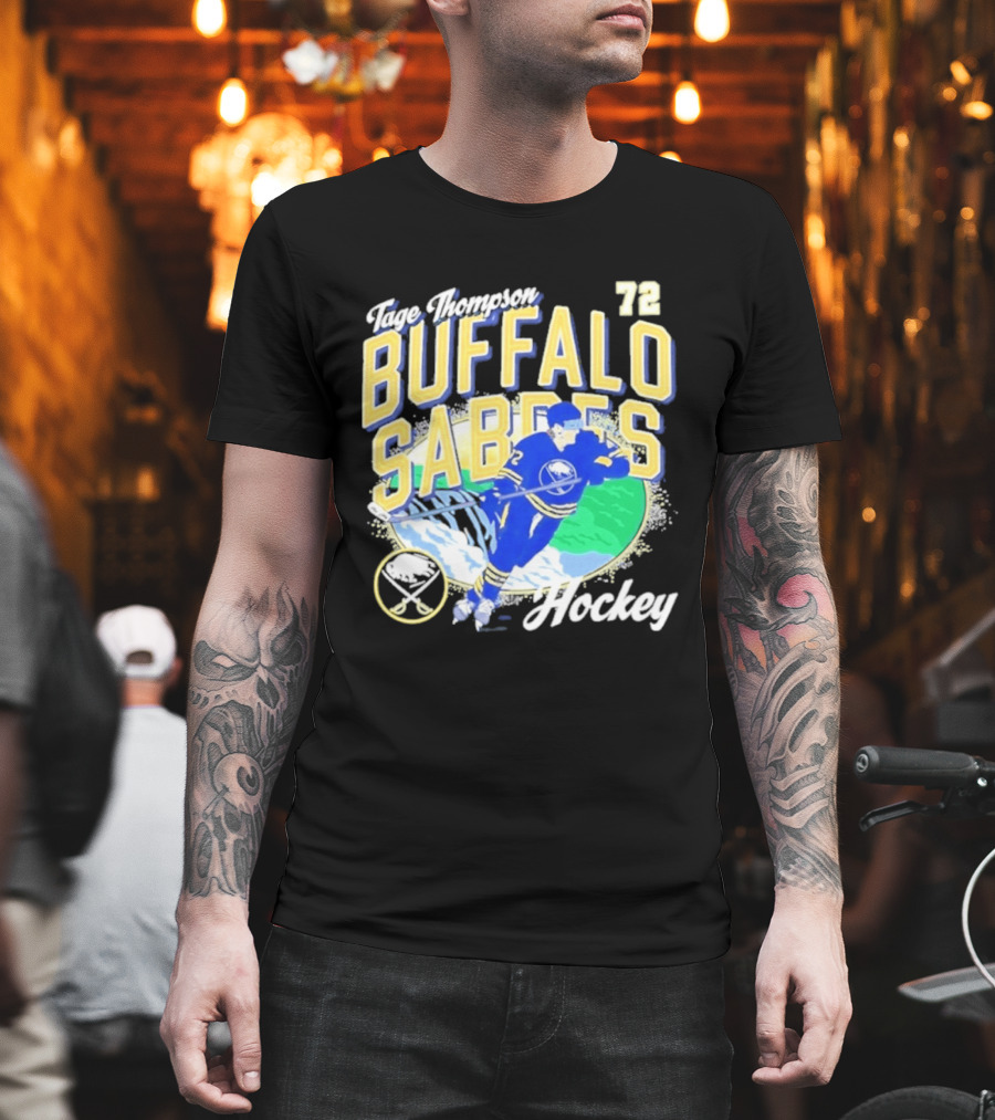 Tage Thompson 72 Buffalo Sabres Hockey NHL Team Player T-Shirt