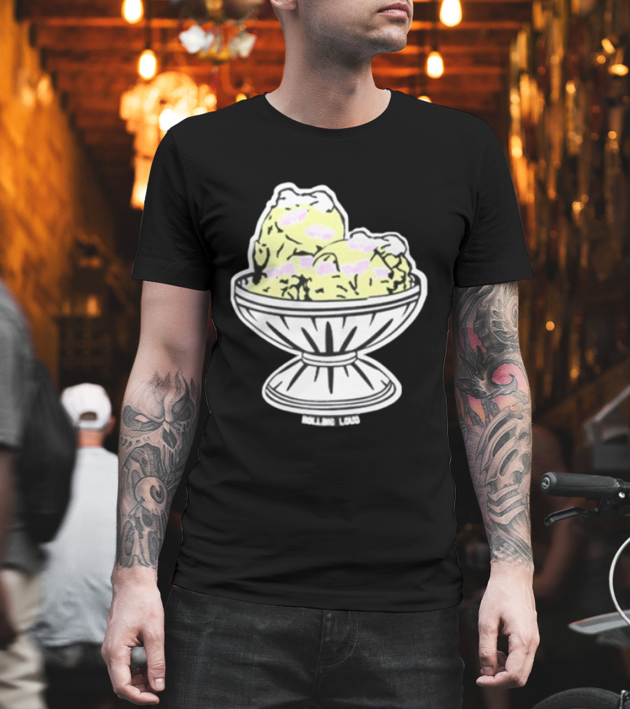 Rolling Loud Ice Cream Bowl Collaboration T-Shirt