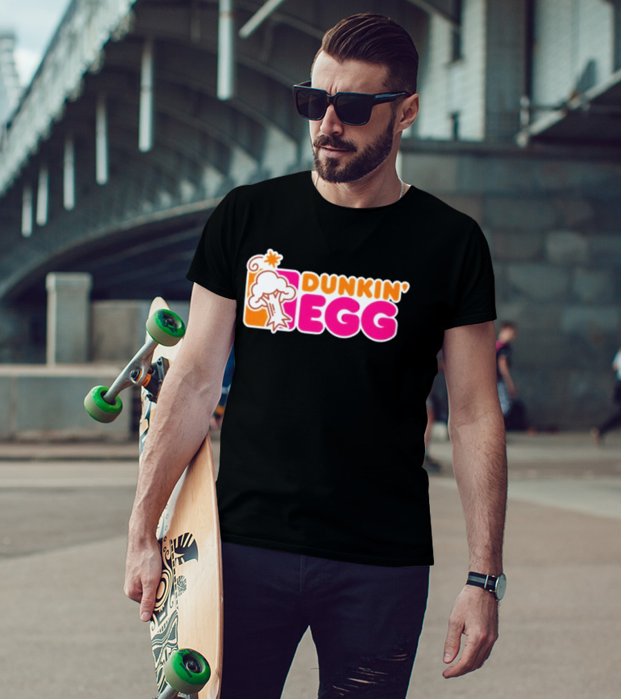 Dunkin' Egg Dunkin' Donuts Tree Explosion T-Shirt
