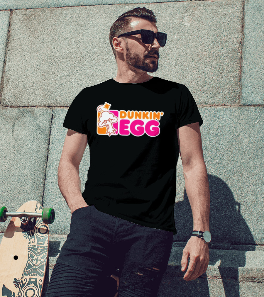 Dunkin' Egg Dunkin' Donuts Tree Explosion T-Shirt