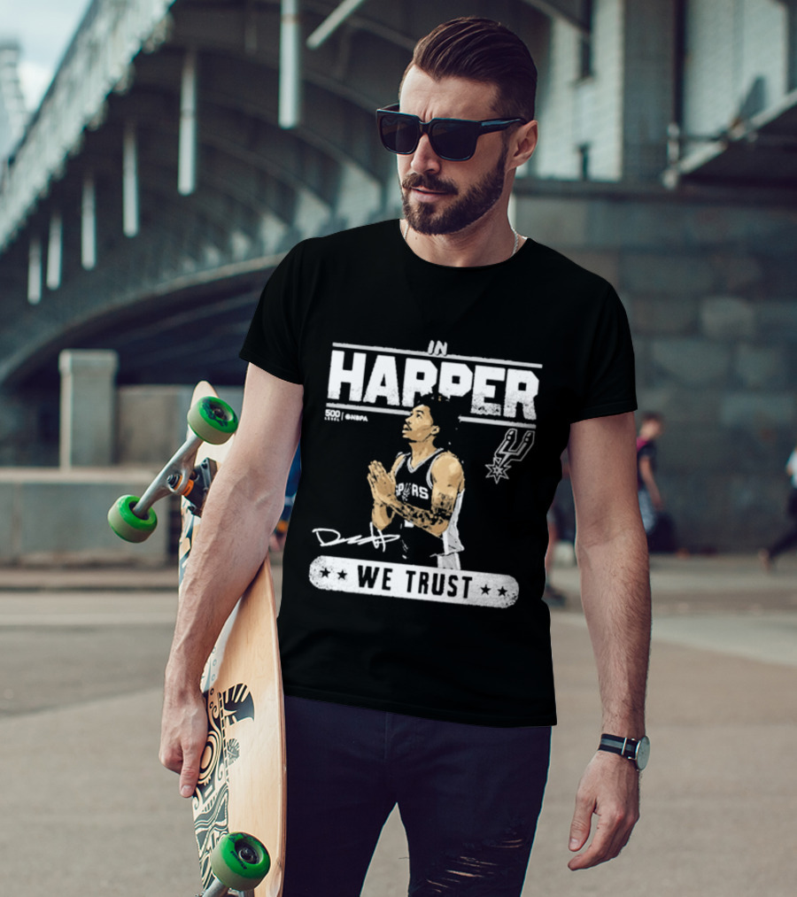 San Antonio Spurs Harper We Trust T-Shirt