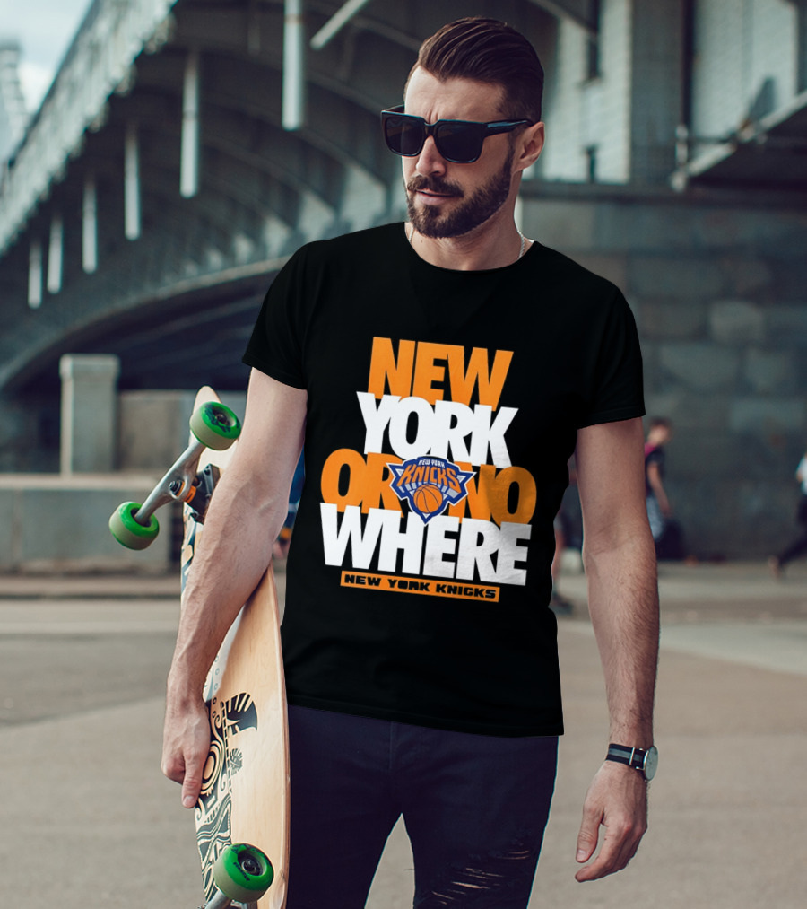 New York Knicks Basketball New York Or Nowhere 2026 T-Shirt