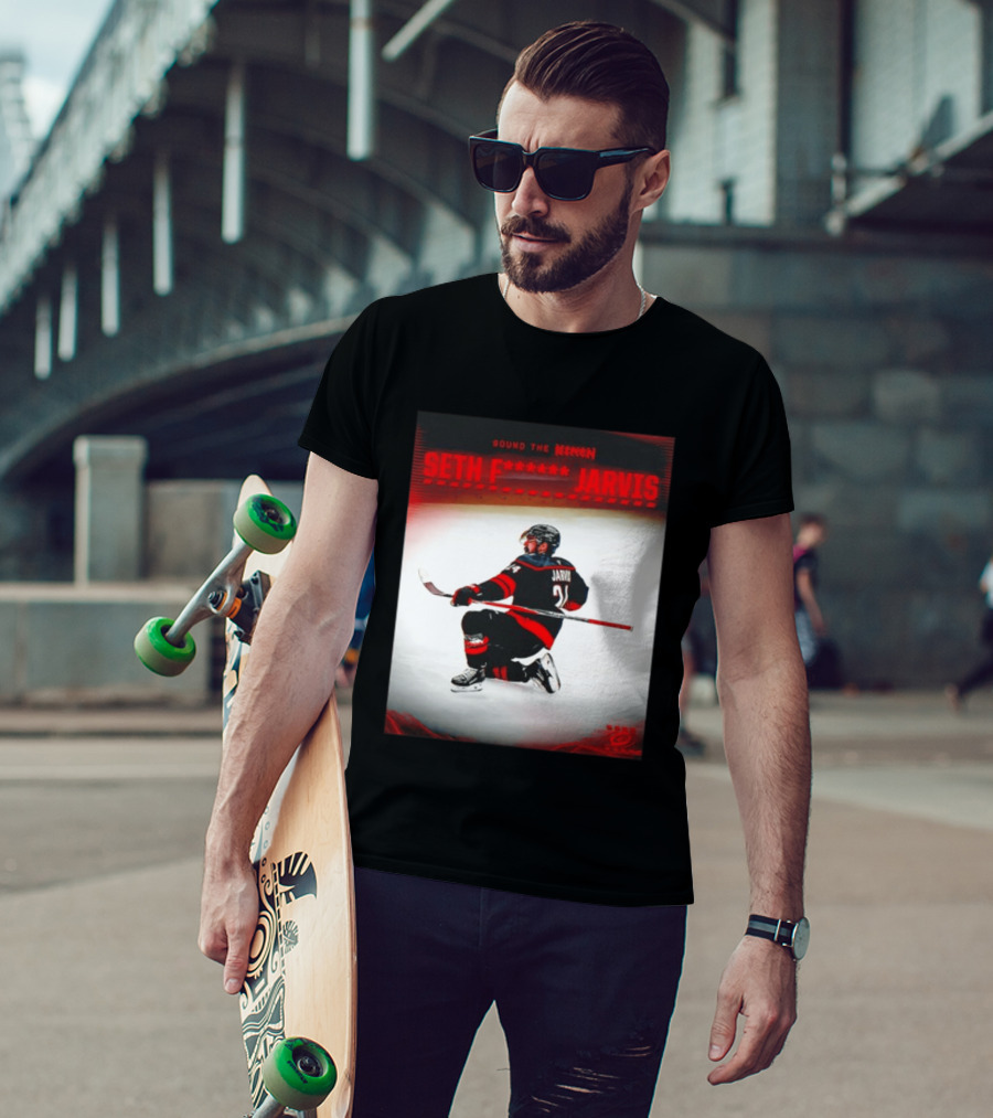 Sound The Siren Seth Jarvis Carolina Hurricanes T-Shirt