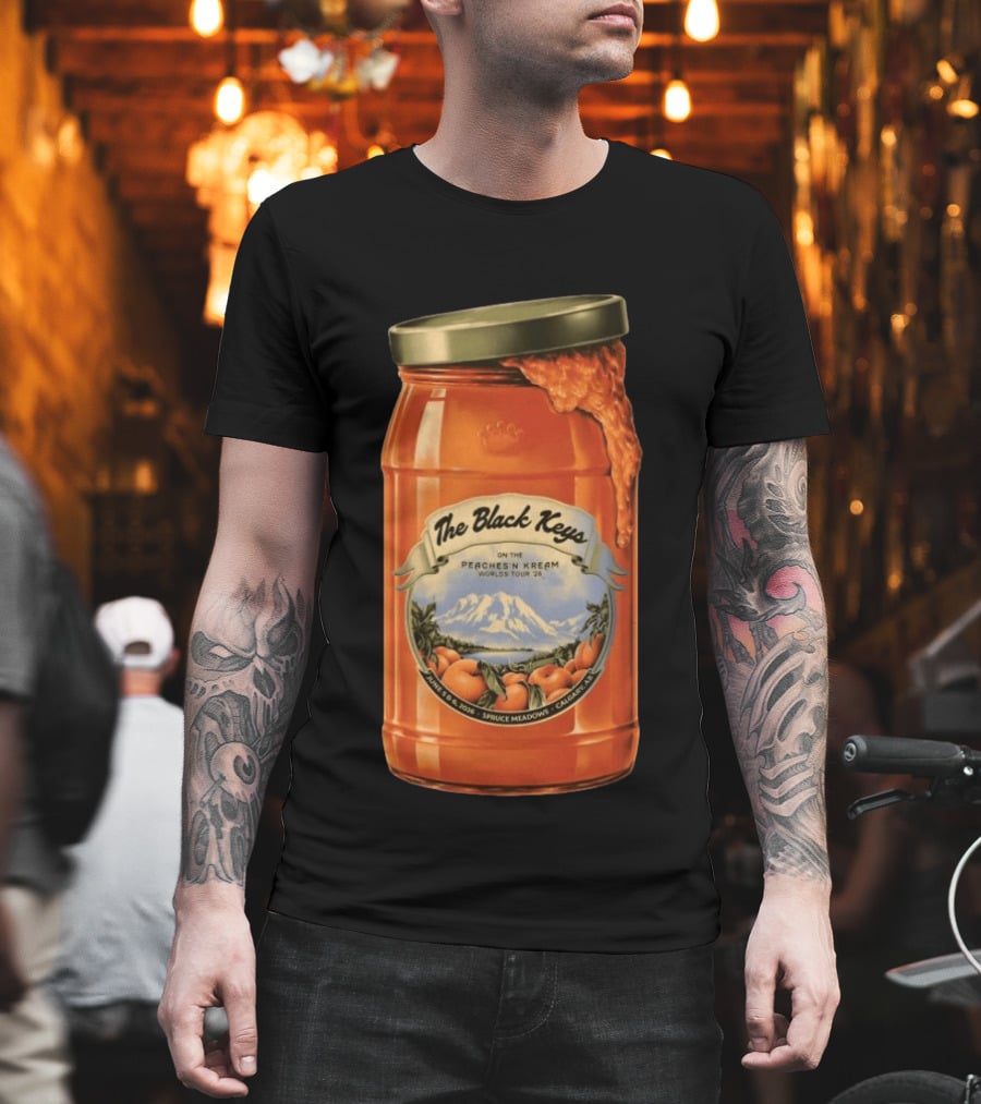 The Black Keys Peaches N Kream World Tour 2026 Spruce Meadows Calgary June 5 6 T-Shirt