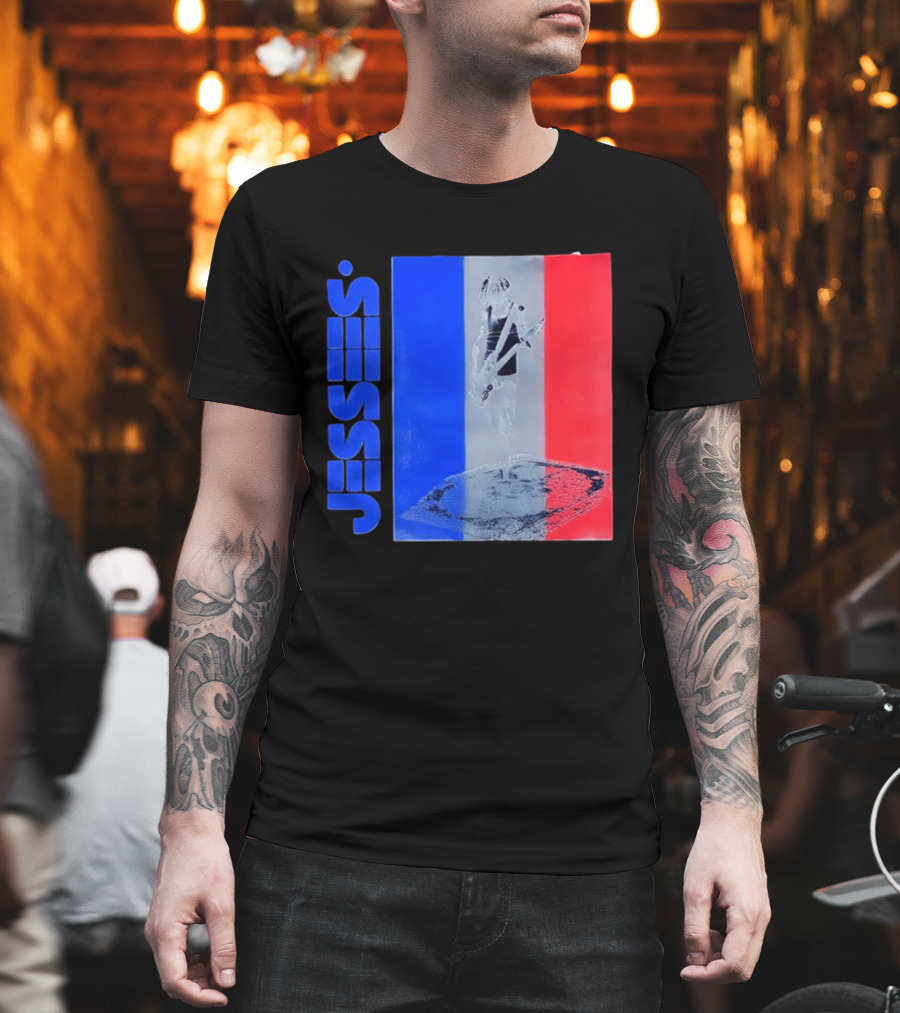 Jesse Smith Kenji Furuya Tricolor Bassist T-Shirt