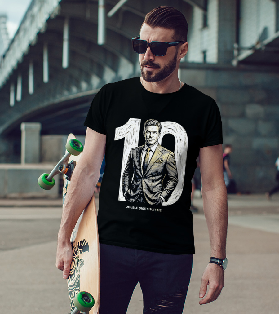Pierce Brosnan 10 Double Digits Suit Me Timeless T-Shirt