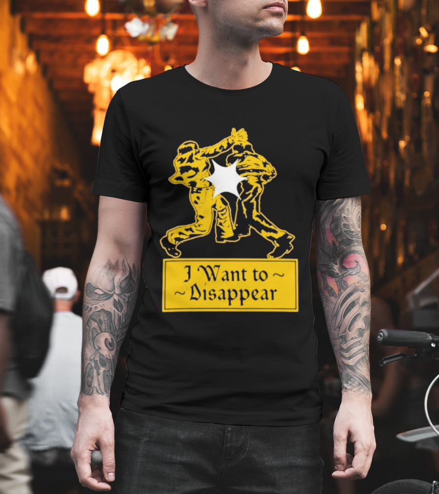 I Want To Disappear The Smiths Fighting Men Music Album T-Shirt