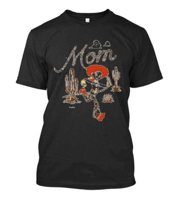 Mom Toy Story Jessie Western Cropped Cactus T-Shirt