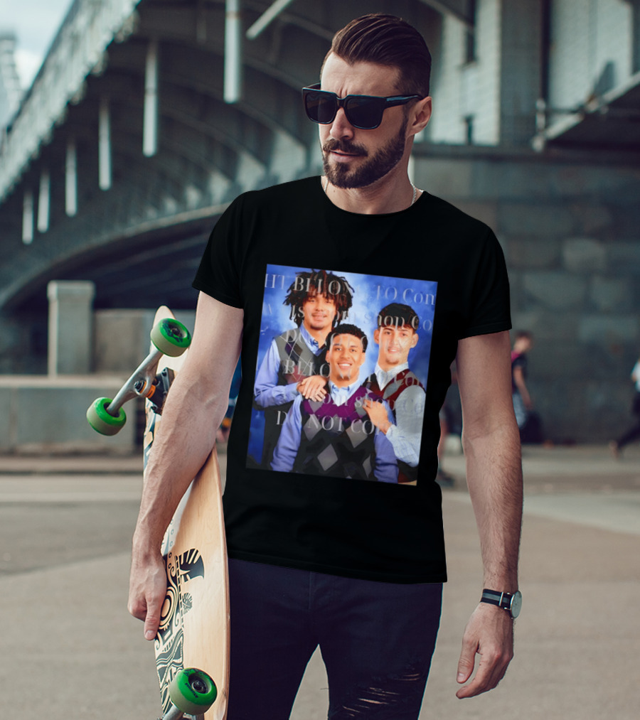 Yaxel Lendeborg Elliot Cadeau Aday Mara Step Brothers Basketball Photo T-Shirt