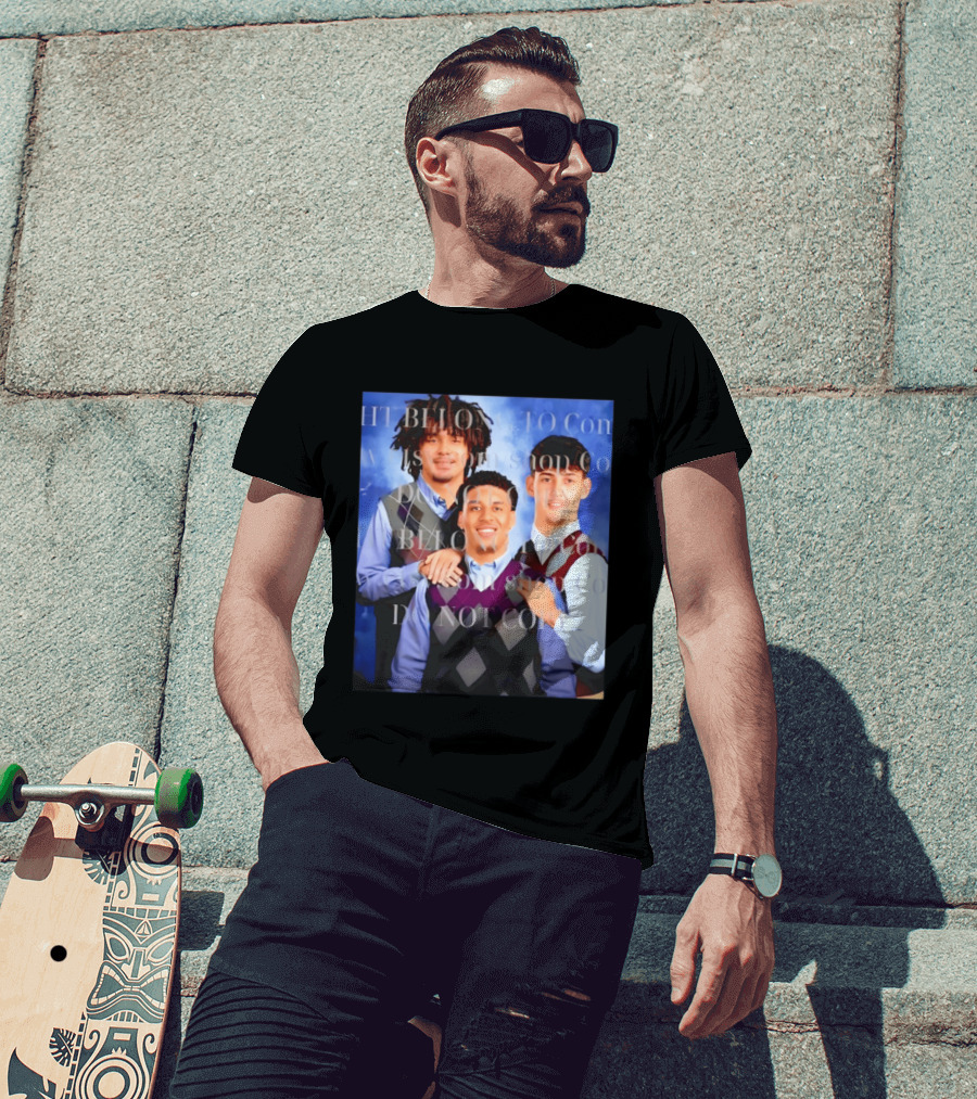 Yaxel Lendeborg Elliot Cadeau Aday Mara Step Brothers Basketball Photo T-Shirt