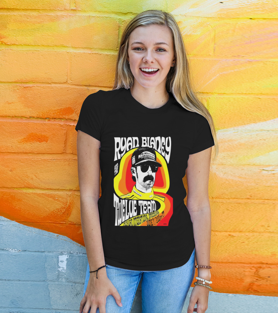 Ryan Blaney 12 Tribute Team Michigan International Speedway June 7 2026 T-Shirt