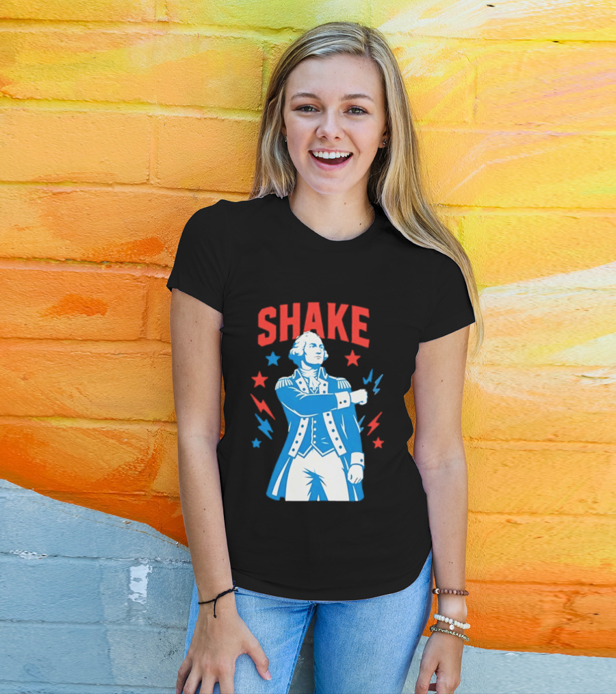 Shake And Bake George Washington America Drinking T-Shirt