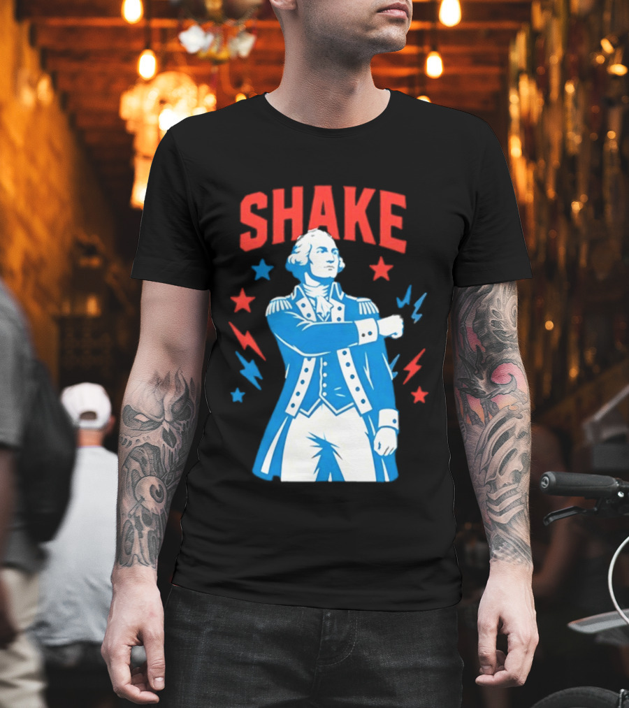 Shake And Bake George Washington America Drinking T-Shirt
