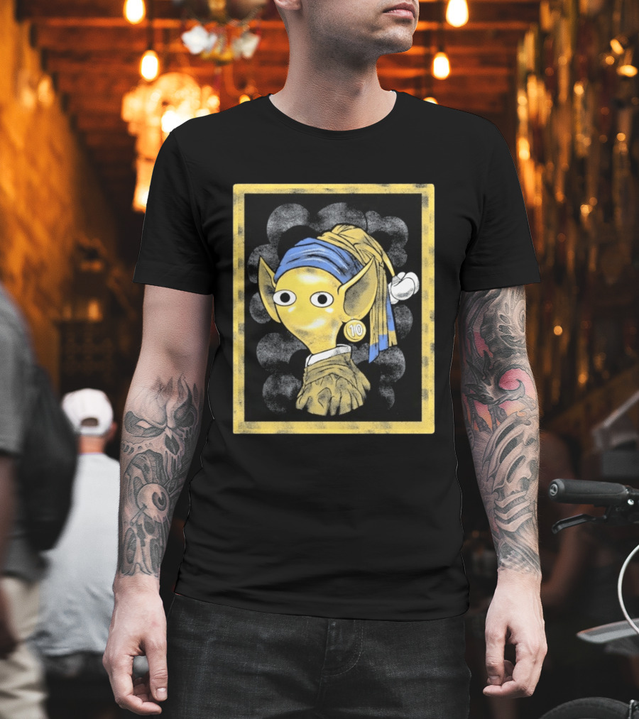Girl With A Pellet Earring Alien Number 10 T-Shirt