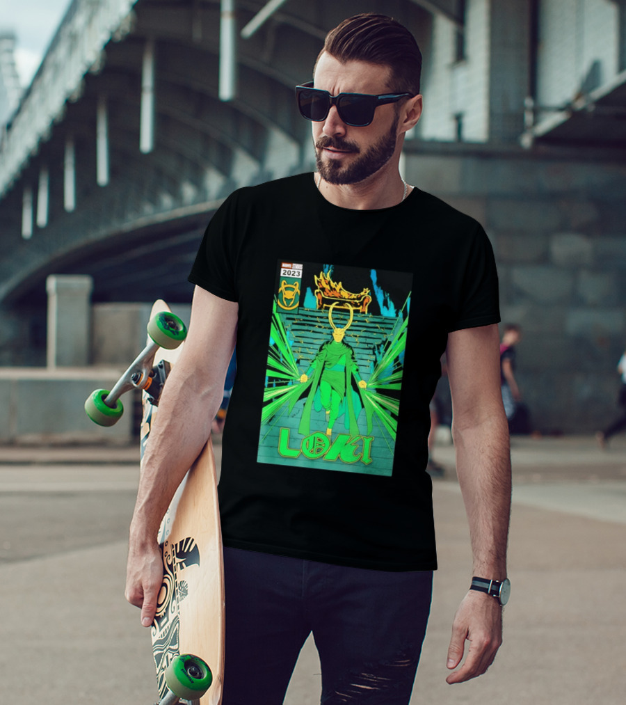 Marvel Studios Loki 2023 Season 2 God Comic T-Shirt