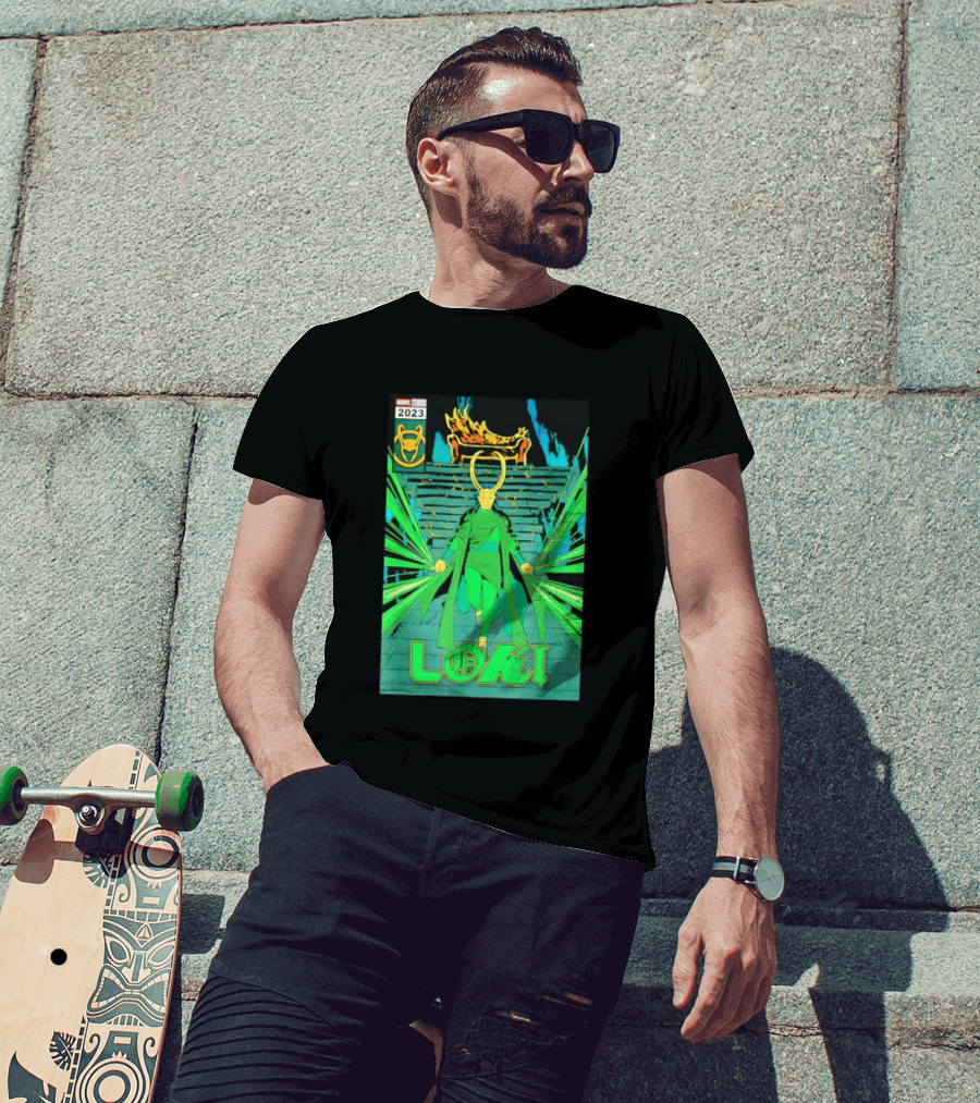 Marvel Studios Loki 2023 Season 2 God Comic T-Shirt