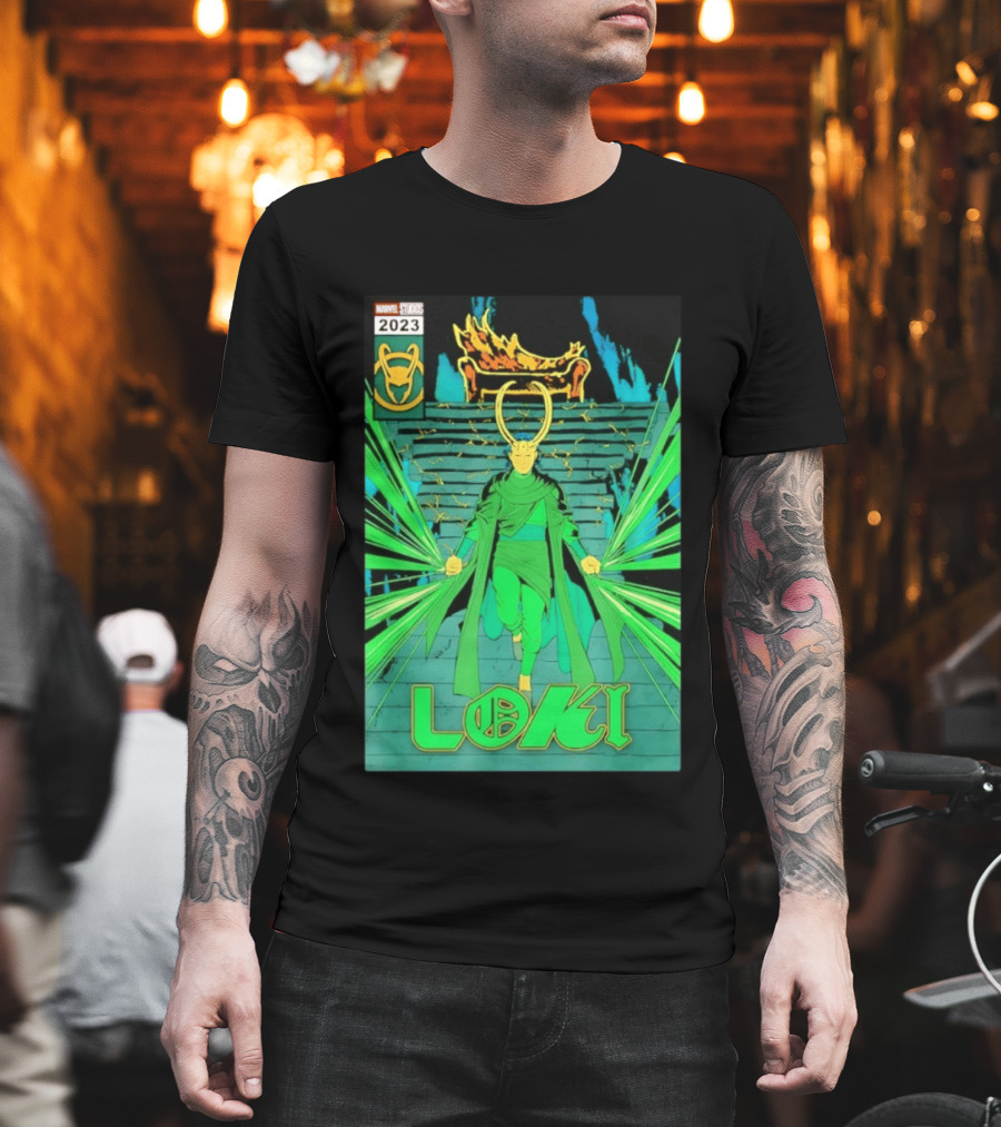 Marvel Studios Loki 2023 Season 2 God Comic T-Shirt
