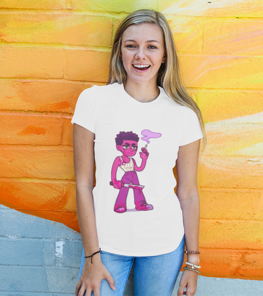Amc Shop Interview With The Vampire Very Merry Mart Louis Smoking Knife T-Shirt