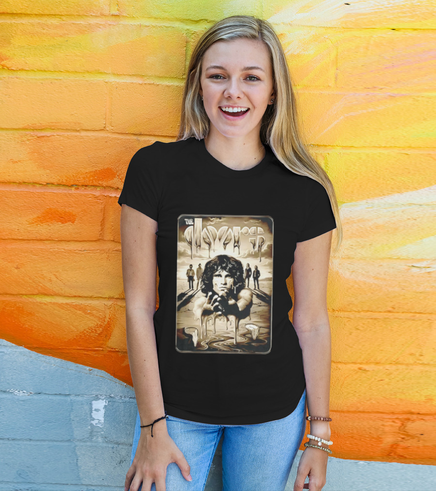 The Doors Break On Through Salvador Dali Style Jim Morrison T-Shirt