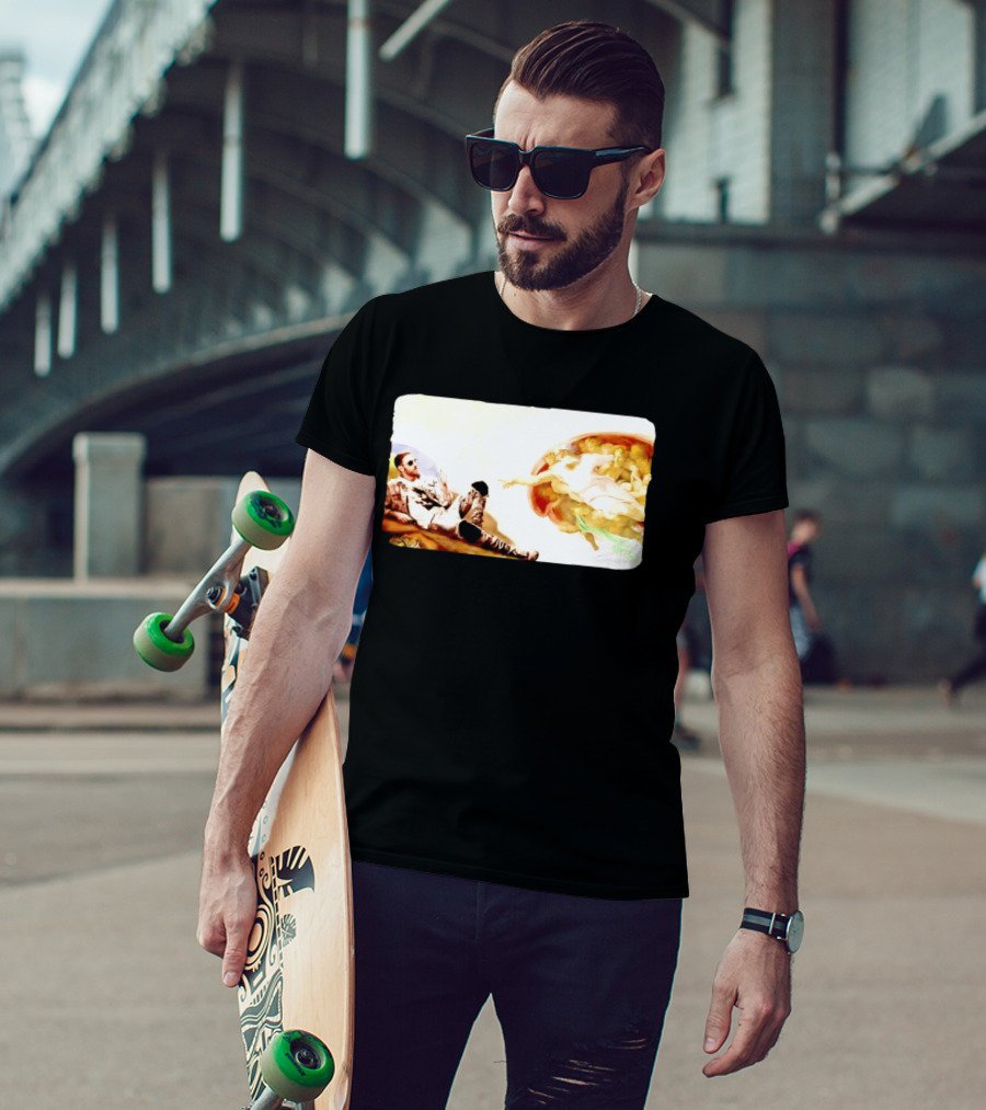 AEW Orange Cassidy The Creation Of Adam T-Shirt