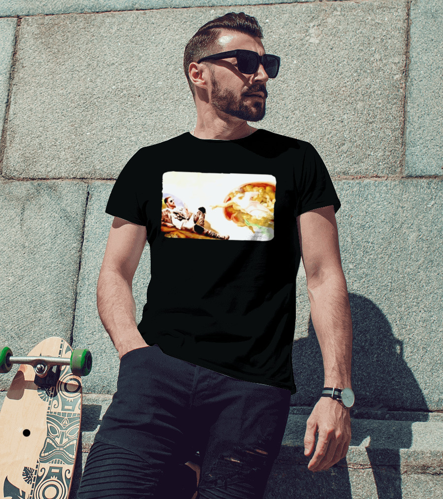 AEW Orange Cassidy The Creation Of Adam T-Shirt
