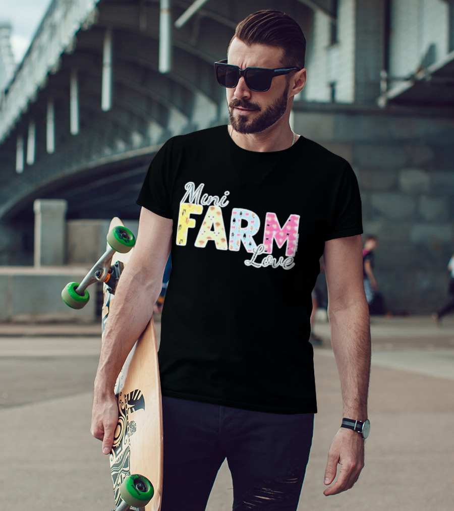 Mini Farm Love Floral Pastel T-Shirt
