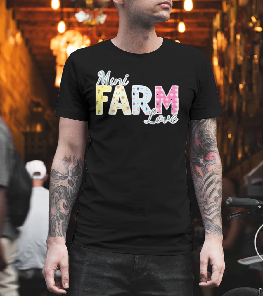 Mini Farm Love Floral Pastel T-Shirt