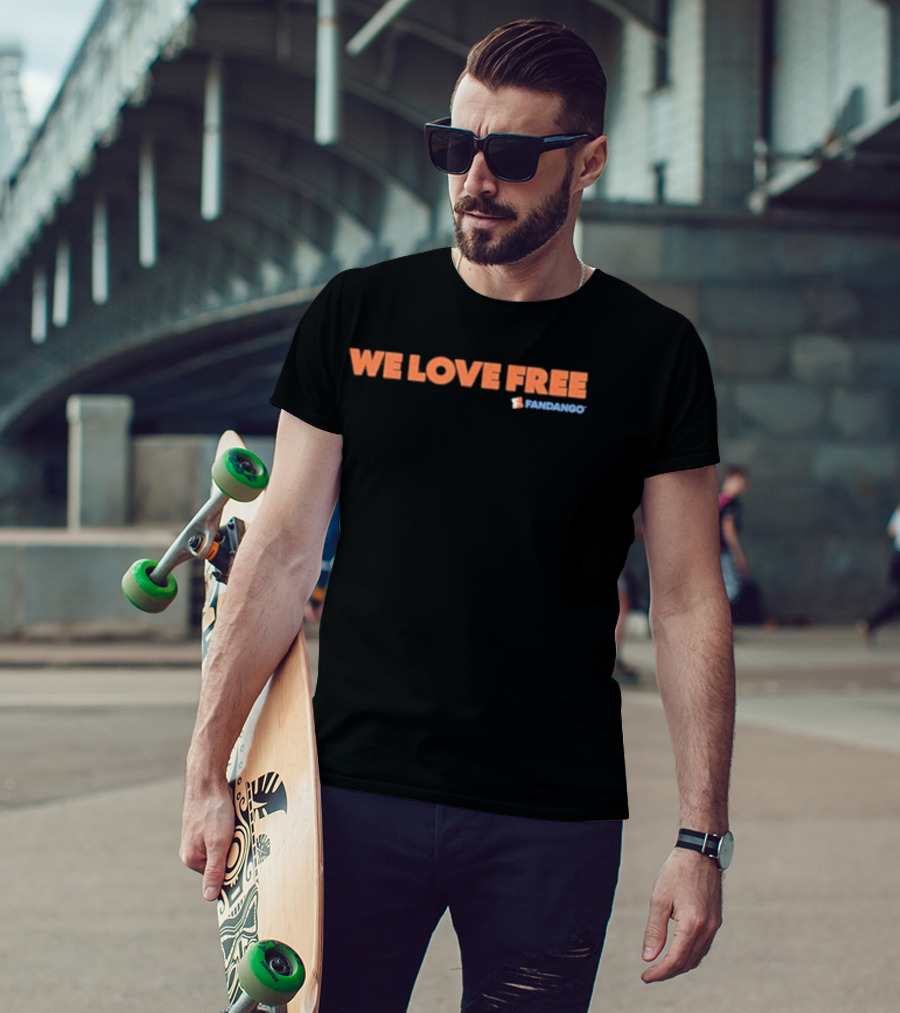 We Love Free Fandango Simple T-Shirt