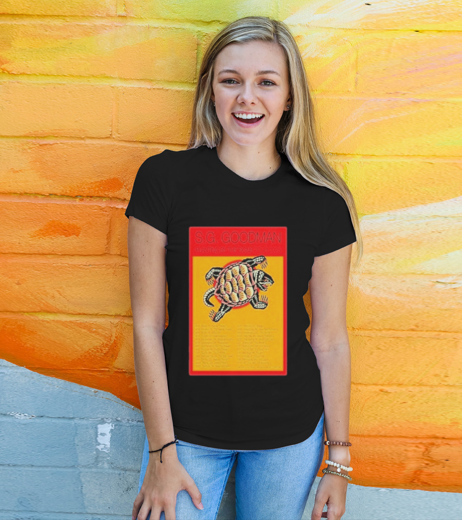 S.G. Goodman Planting By The Signs Tour 2025 Turtle Artwork And Tour Dates T-Shirt