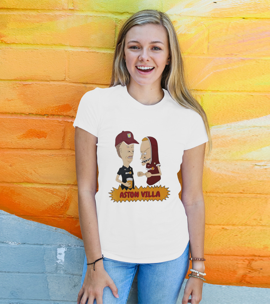Aston Villa Beavis And Butt Head BK8 T-Shirt