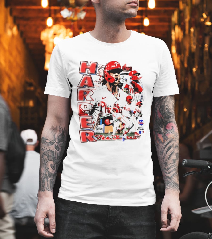 Bryce Harper Phillies Citizens Bank Park Moments 2026 T-Shirt